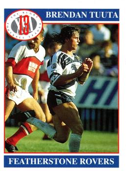 1991 Merlin Rugby League #34 Brendan Tuuta Front